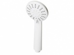 Leo Three Function White Shower Head