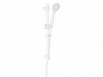 Leo Three Function Shower Set White