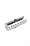 Croydex Universal Riser Rail Slider Chrome.(18-25mm)Durable plastic, for shower rails.(AM710141)
