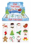 TATTOOS MINI 4CM CHRISTMAS 12 ASTD PCS