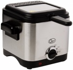 Quest 1.5L Brushed Stainless Steel Deep Fryer (34250)