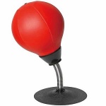Global Gizmos 50440 ''Desktop Mini Punch Ball Stress Buster with Pump Toy