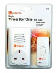 Kingavon Plug In Wireless Door Chime With Socket
