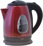 *** KitchenPerfected 1.7Ltr 3Kw 360 Cordless Kettle - Red Steel