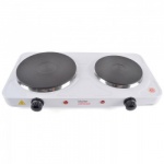 *** Kitchen Perfected 2500w Double Hotplate - White