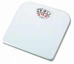 Terrallion  130kg Compact White Mechanical Bathroom Scale Zoom Dial  T101