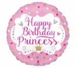 Simon Elvin Birthday Princess Luxury Printed Satin Balloons