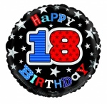 Simon Elvin 18th Birthday Male Foil Balloons