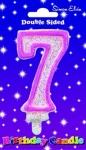 Simon Elvin Number 7 Pink Number Candles