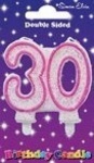 Simon Elvin Number 30 Pink Milestone Age Candles