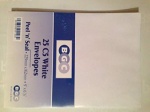 Colman 25 Pack 229mm x 162mm Peel 'n' Seal White Envelopes
