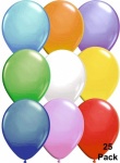 25 Multi Colour Balloons