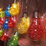 Happy Birthday Coloured Indoor LED String Lights
