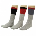 Men's Long Thermal Socks- Assorted 3pk