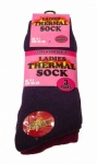 Ladies Thermal Socks - 3 Pairs