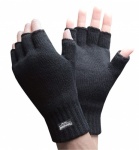 Ladies  Thermal lined Fingerless Glove