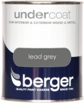 Berger Undercoat Lead Grey 2.5 Ltr