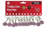 Trolley Coin ''Born To Shop'' - Pack of 12
