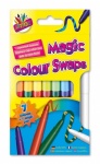 8 Magic Colour Swap Fibres Pens