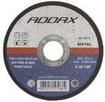 Addax 230x22mm Metal Cutting Disc