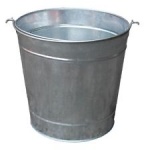 18ltr Galvanished bucket