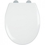 Constance - White / Thermoset Plastic / Chrome hinges / New  Flexi-fix fittings / Soft close / Quick release / Anti Bac Treatment