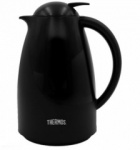 Thermos Glass Lined Carafe 1.0L Black Jug
