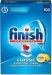 100 Finish Powerball Classic Lemon Dishwasher Tablets