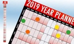 Yearly Wall Planner Keynote 2019