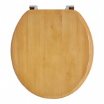 Pine Effect Toilet Seat