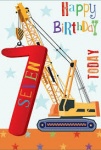 Simon Elvin Greeting Card Happy Birthday 7 Today  Boy - pk 6