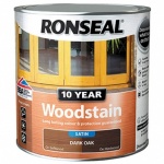 Ronseal Dark Oak 10yr Woodstain 750ML