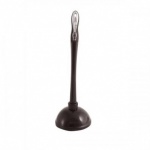 Chrome Plastic Sink Plunger With Rubber Cup  XXXX