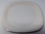 EDGO Melamine White Colour - SQ 8.5inch Plate