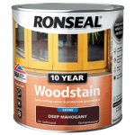 Ronseal Deep Mahogany 10 Years Woodstain 750ML