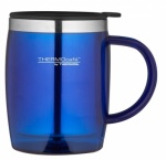 Thermos Cafe Translucent Desk Mug 450ml Blue