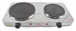 Kitchen Perfected 2000W DoubleHotplate Stainless Steel
