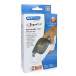 SupaCut Tape Dispenser & 2 Tape Rolls -  White (2 Tapes incl 19mm & 12mm x20m)