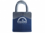 Squire 55mm Open shackle steel padlock 5 pin cylinder