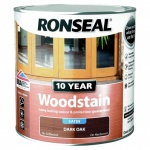 Ronseal DARK OAK 10 YEARS WOODSTAIN 2.5L