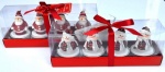 S/4 Santa /Snowman Candles