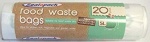 151 Sealapack 20PK FOOD WASTE BAGS 5L Biodegradable and Compostable (SAP052)
