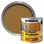 QD WOODSTAIN SATIN NATURAL OAK 2.5LT