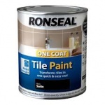 OC TILE PAINT BLACK SATIN 750ML