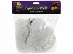 JUMBO SPIDERS WEB  WITH 6 SPIDERS