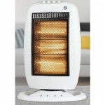 Status Oscillating Halogen Heater, 3 Bar 1200 Watt - White