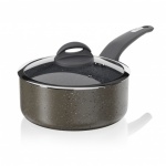 Tower T81218 Cerastone 20cm Saucepan Easy Clean Non Stick In Graphite