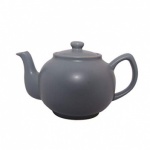 Matt grey 6cup teapot