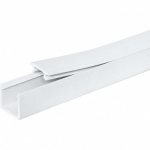 PVC TRUNKING T-CHANNEL WHITE 16 x 16mm