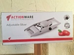 Actionware Adjustable Fruit & Veg Slicer, ANDOLIN SLICER JULIENNE CUTTER CHOPPER